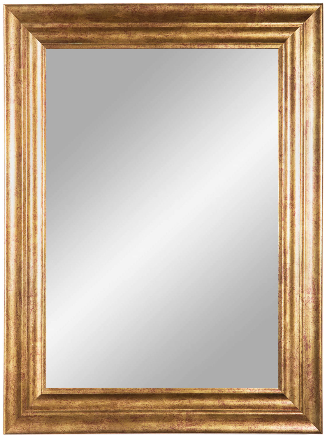 Massiv Holz Spiegelrahmen Wandspiegel nach Maß - Gold Barock Shabby - NO.22  - Alle Größen